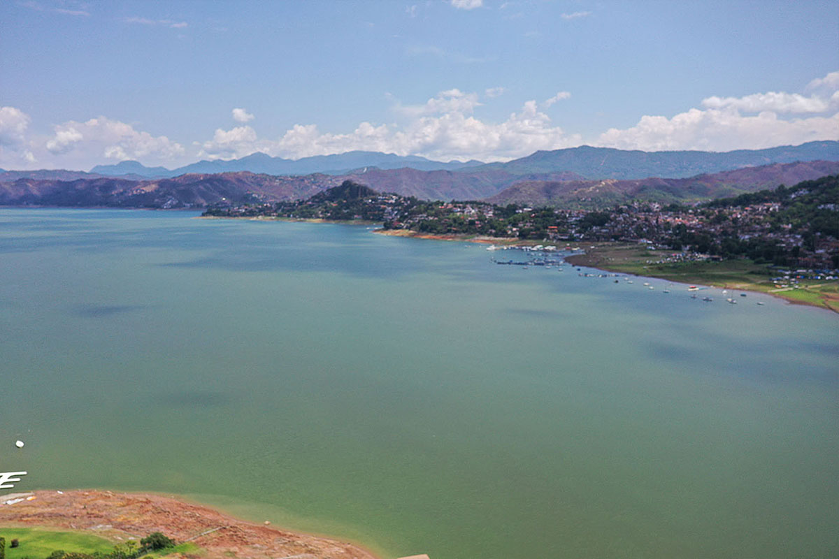 Presa Valle de Bravo también conocida como Lago Avándaro. Foto: Patricia Ramírez
